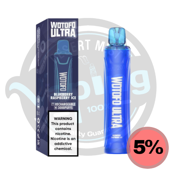 WOTOFO | ULTRA 3000 Puff 5% - (8.5ml)