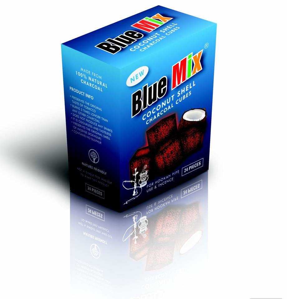 AMAREN | Blue Mix Coconut Cubes (24pcs)
