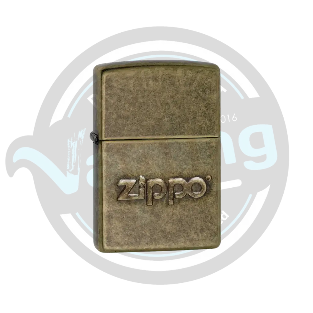 ZIPPO | Stamp Antiqued Brass