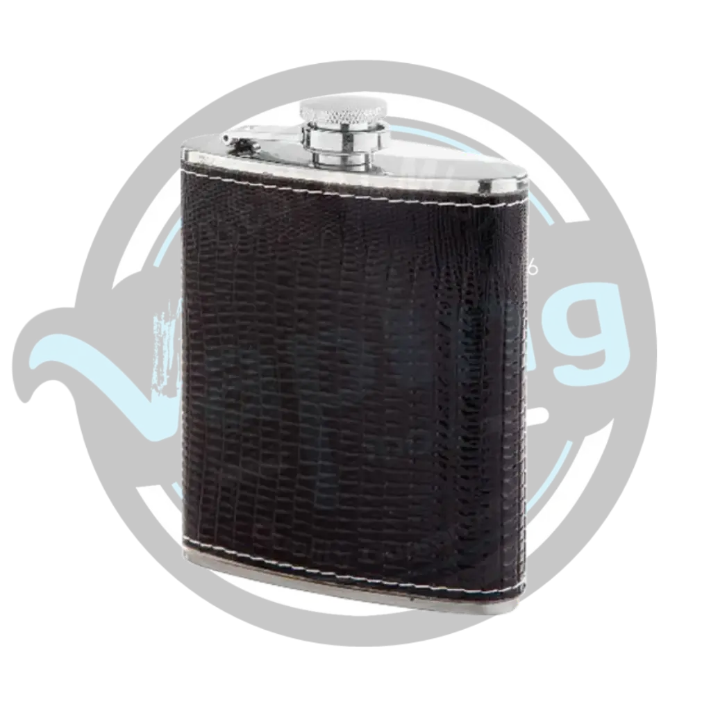 HipFlask - Black Leather (240ml)