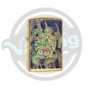 ZIPPO | Brass - Fusion Turtle Design