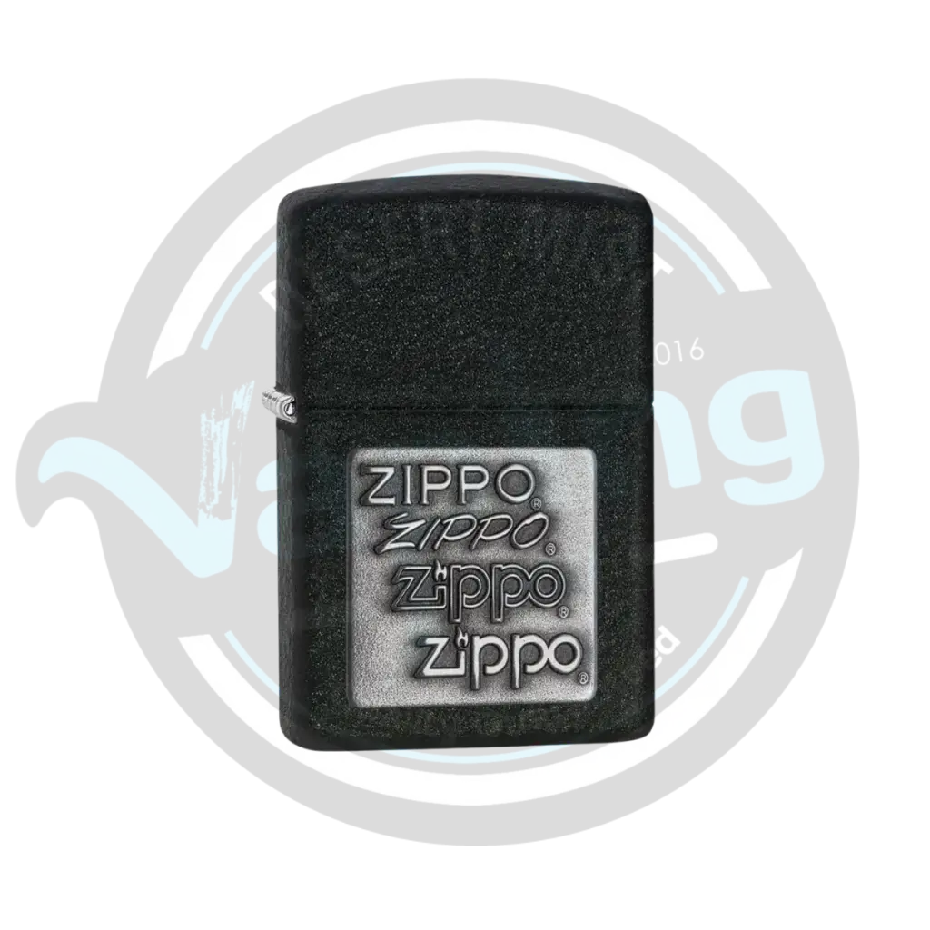 ZIPPO | Black Crackle with 4x Zippo