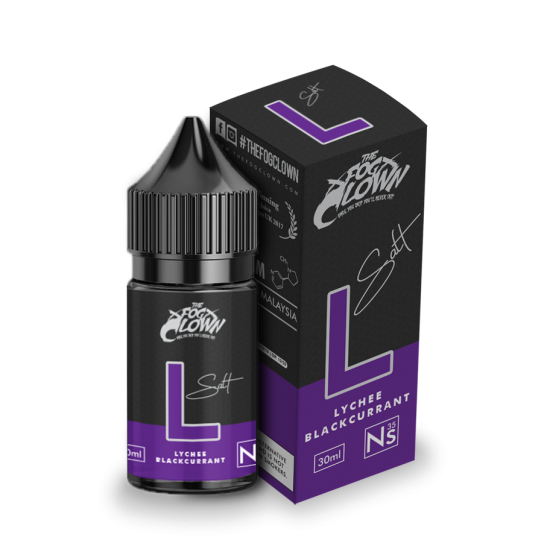 FOG CLOWN: SALTS | Blackcurrant Lychee 30ml