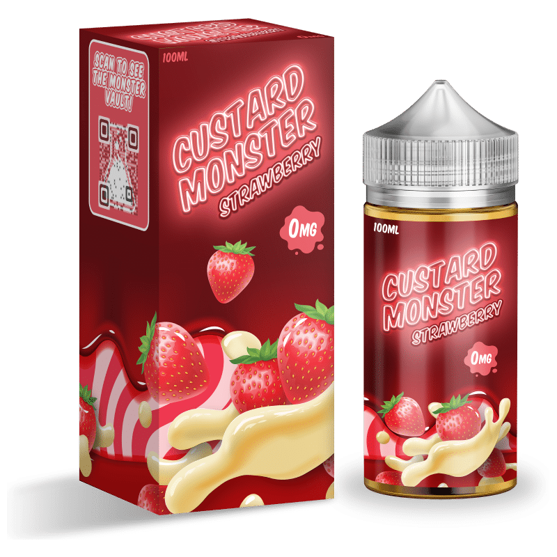 CUSTARD MONSTER | Strawberry 100ml