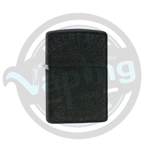 [236] ZIPPO | Black Crackle