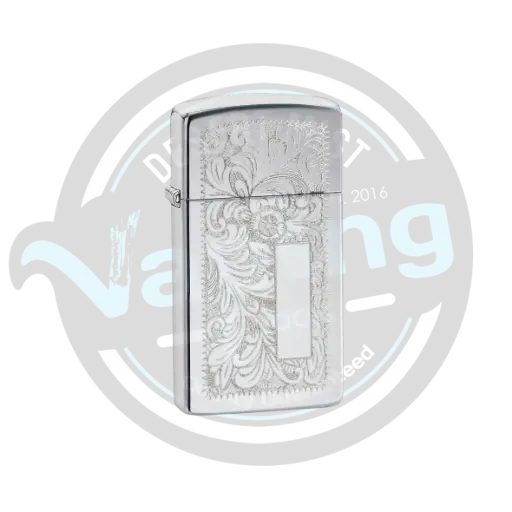 [1652] ZIPPO: SLIM | Chrome - Venetian