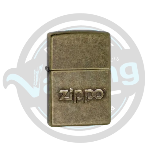 [28994] ZIPPO | Stamp Antiqued Brass