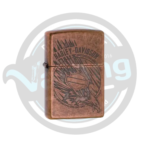[29664] ZIPPO | Harley Davidson Brass