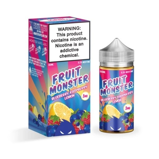 FRUIT MONSTER | Blueberry Raspberry Lemon 100ml