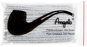 ANGELO | Bristle Pipe Cleaners (100pcs) - White