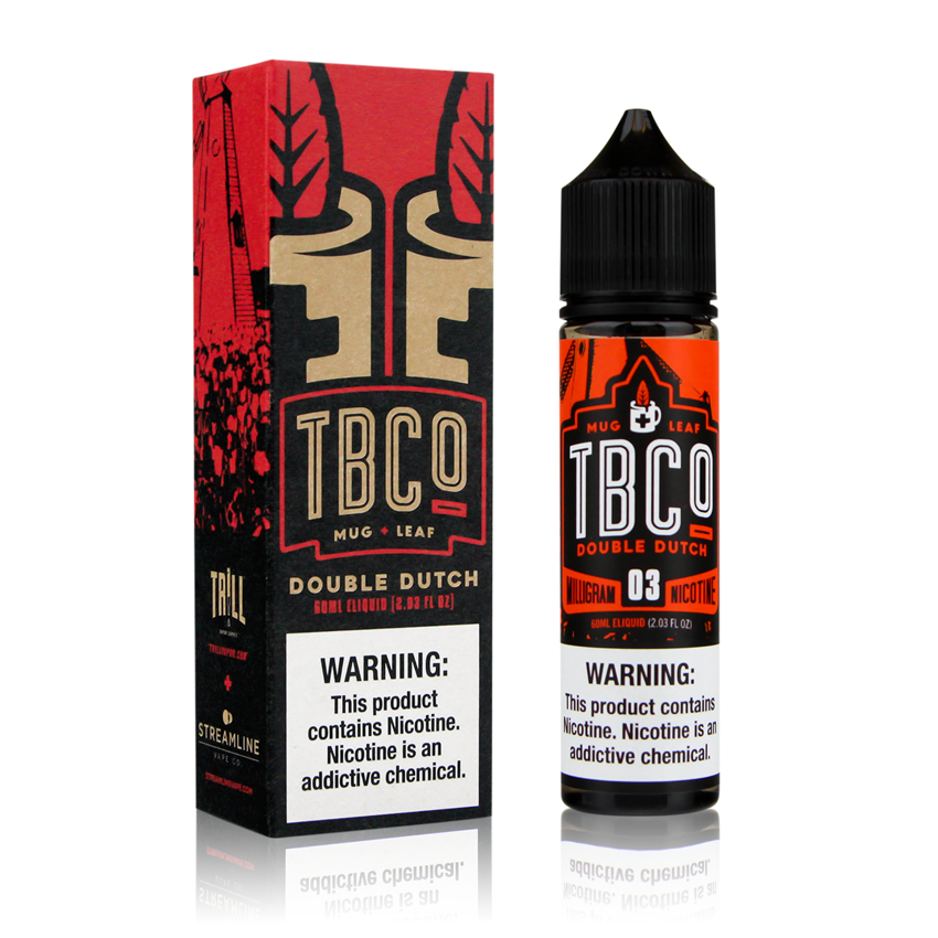TBCO | Double Dutch 60ml (3mg) | Desert Mist Vaping